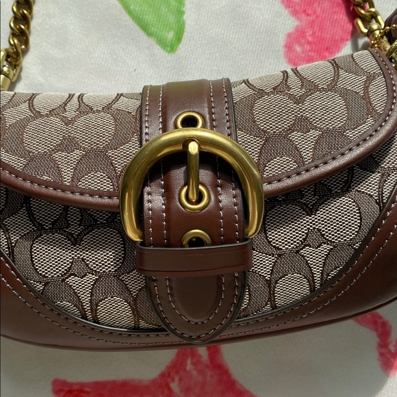 Coach Soho Iconic Monogram D-Ring Chain Bag - Picture 3 of 9